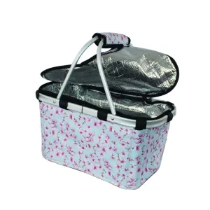 Karlstert Carry Basket W/Zip Lid Blossom