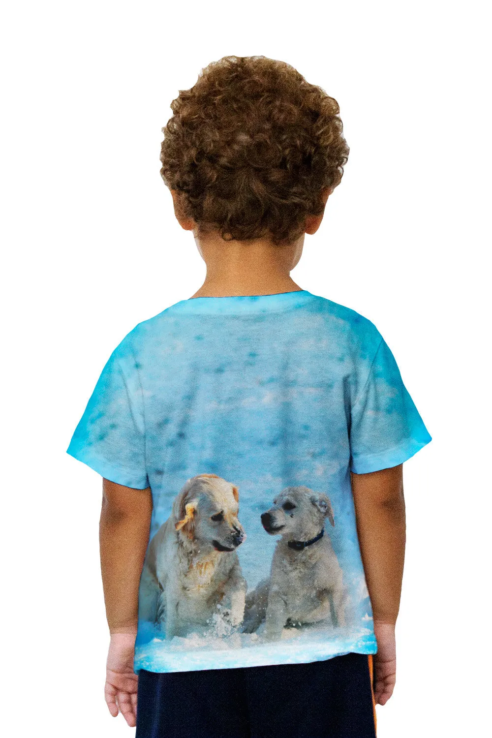 Kids Golden Retriever Pup Fun