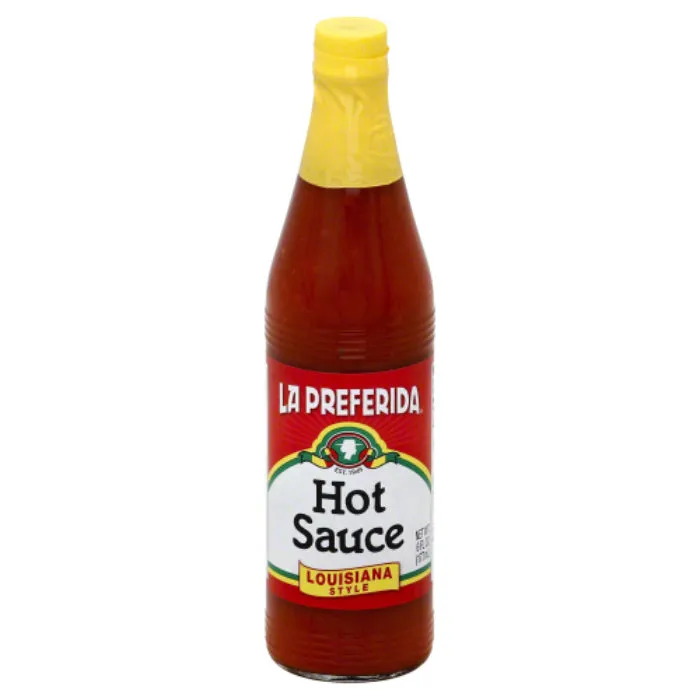 La Preferida - Louisiana Hot Sauce, 6 Oz - Pack of 24
