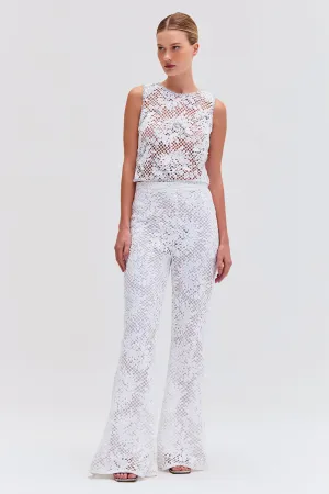 LACE WIDE LEG PANT