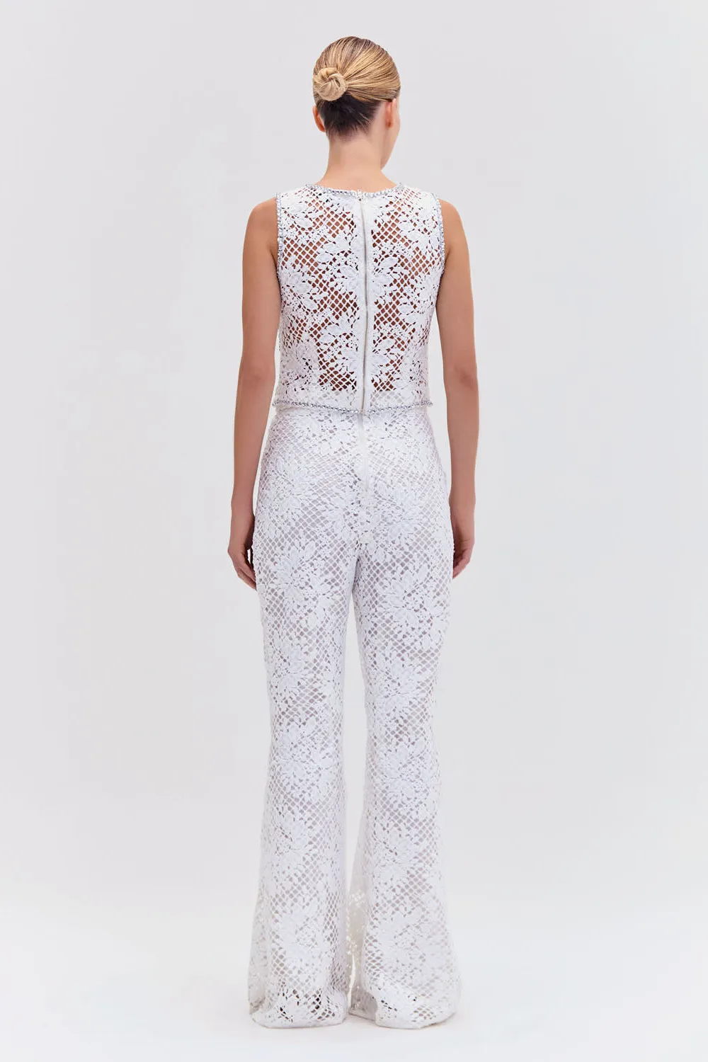 LACE WIDE LEG PANT
