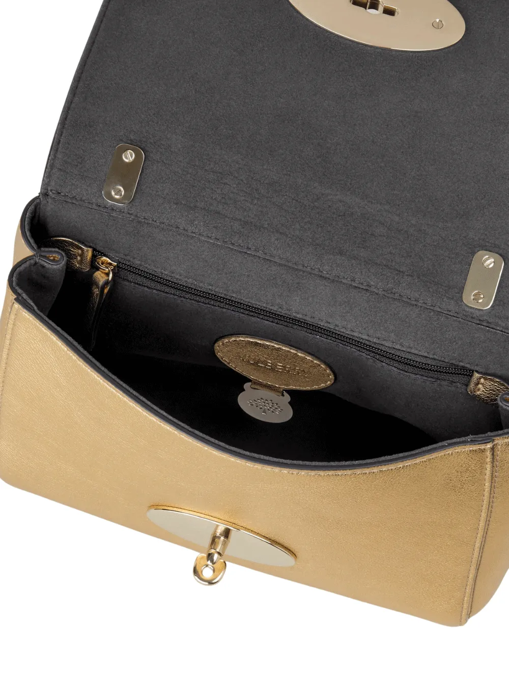 Lily Soft Gold Leaf Washed Metallic Buffalo