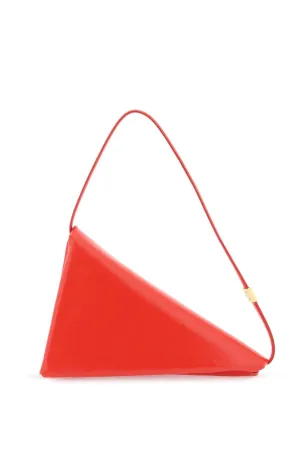 Marni leather prisma triangle bag