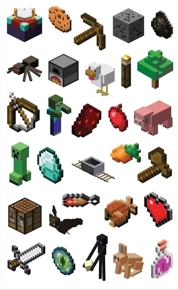 Minecraft Stickers - Over 295 Fun Stickers