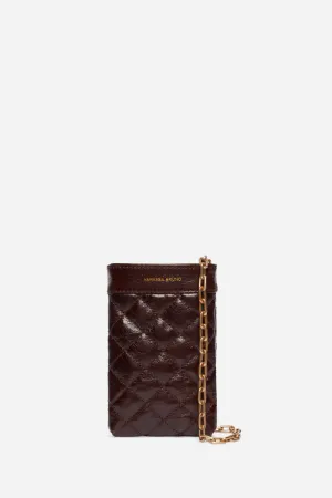 Moon Phone Pouch Chocolat
