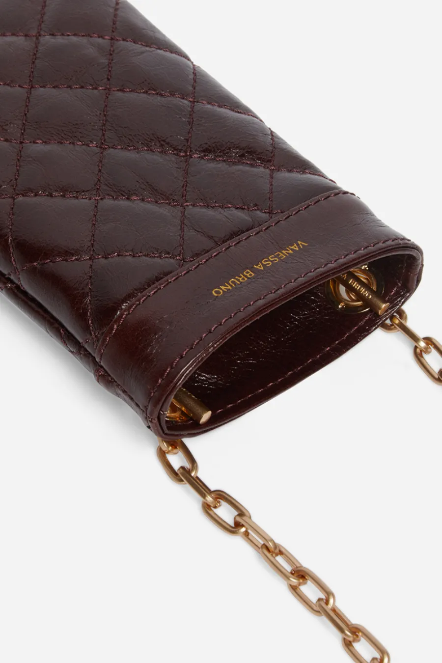 Moon Phone Pouch Chocolat