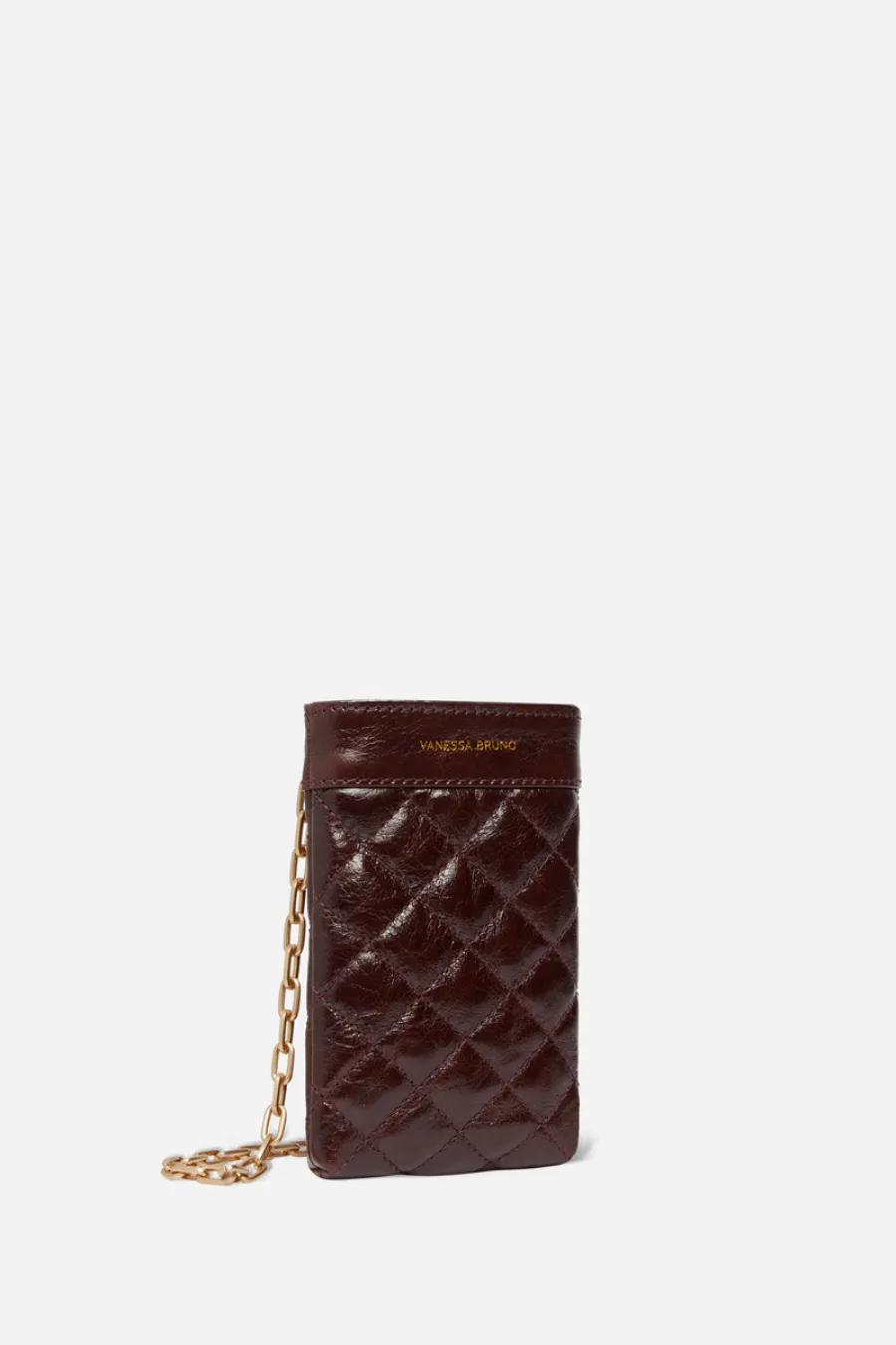 Moon Phone Pouch Chocolat