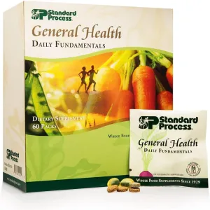 Multivitamin and mineral complex Standard Process General Health Daily Fundamentals, 60 pcs.