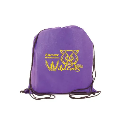 Non-Woven Drawstring Backpack (As low as $2.18 each)