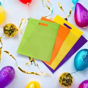 Non Woven Shopping Bags 65x50cm Die Cut Handle
