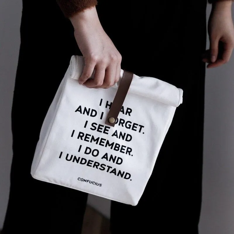 Nordic Canvas Lunch Bag