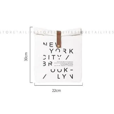 Nordic Canvas Lunch Bag