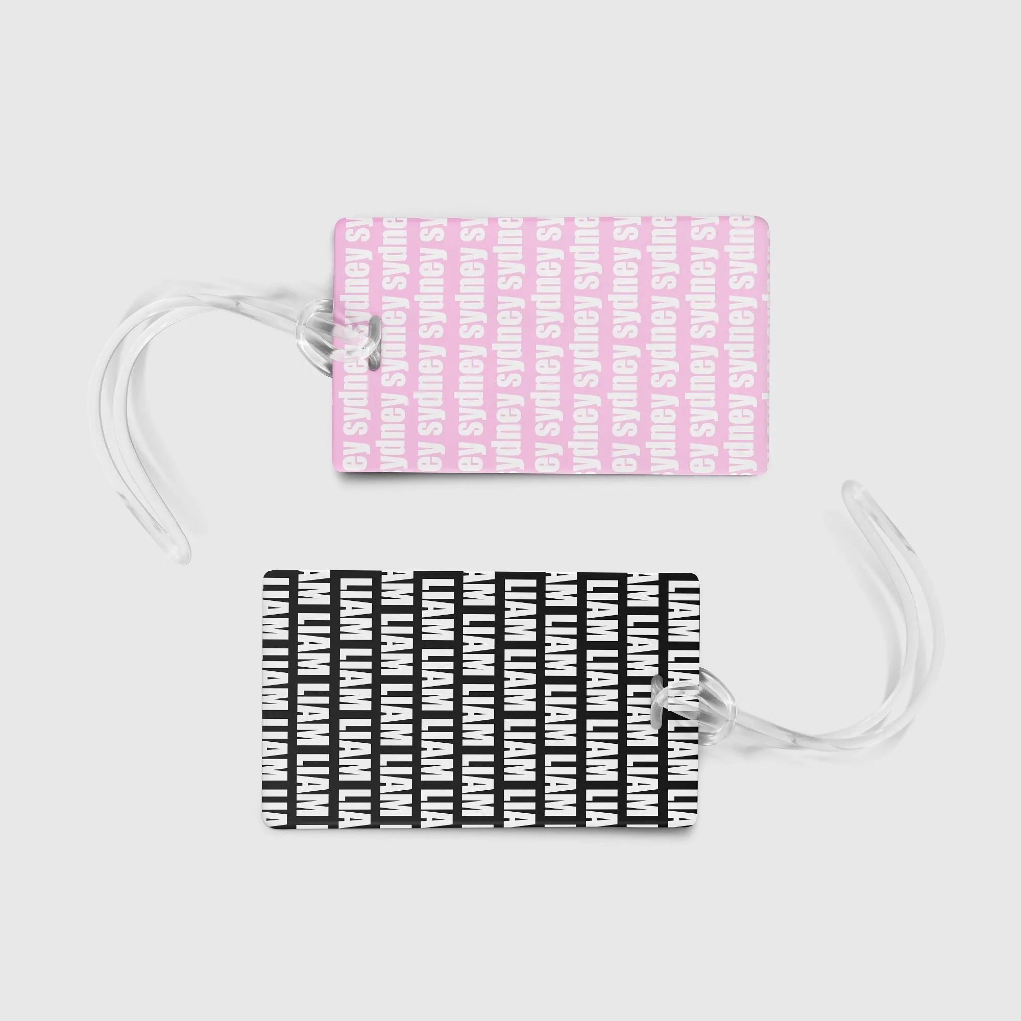 PERSONALIZED BAG TAG - BOLD
