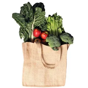 Real Green bag made from jute