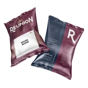 Reunion Coffee Roasters House Blend Coffee Fraction Packs, 24 x 2.5 oz