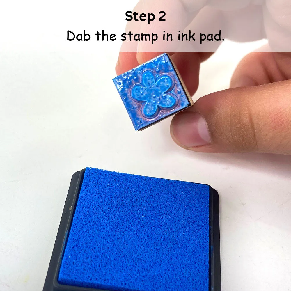 Scoobies Stamp Paint Art Set | 19 Piece Set | With 15 Design Patterns | Kids DIY Activity