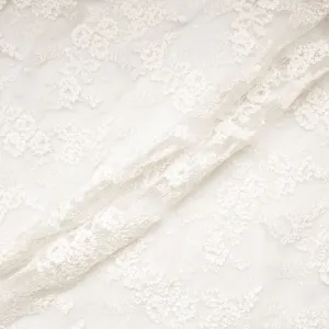 Soft Ivory Corded Lace