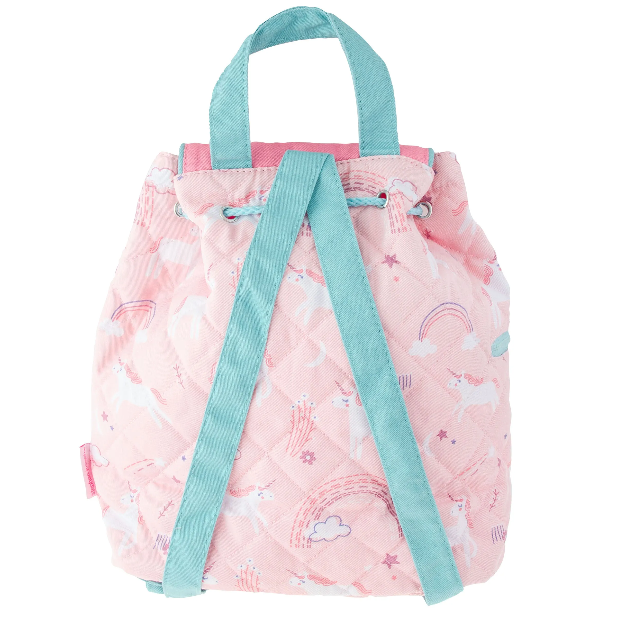 Stephen Joseph Quilted Backpack for Baby, Unicorns