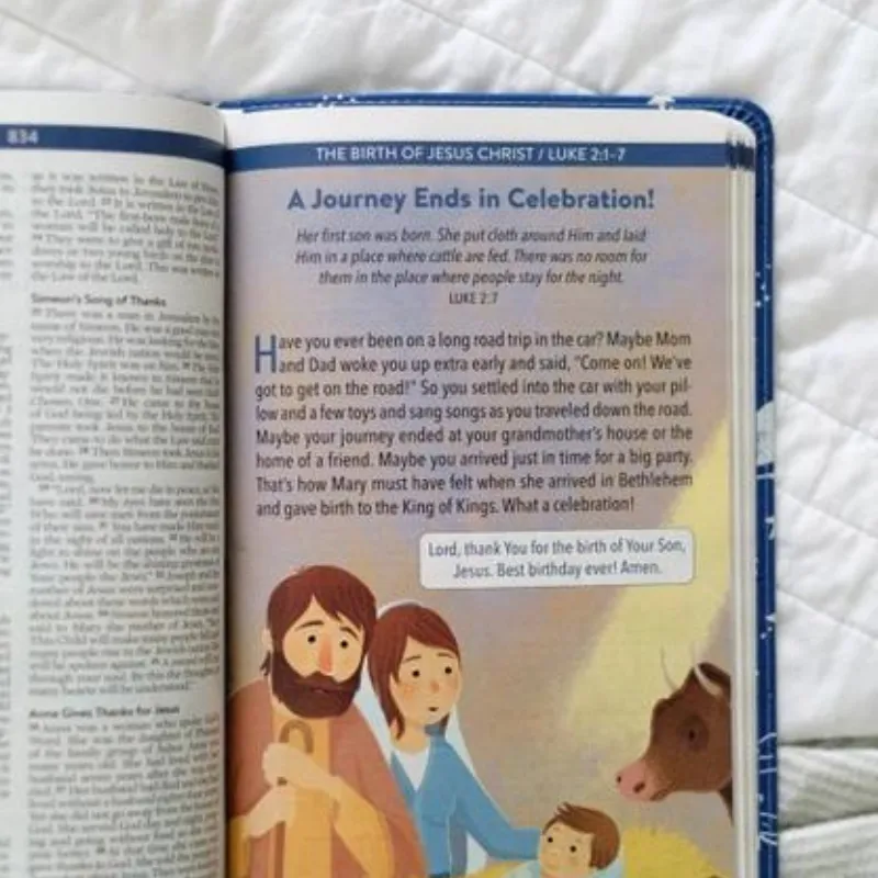 The Kids' Bedtime Devotional Bible NLV