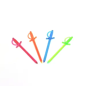 Thunder Group PLTP050S 3" Polystyrene Arrow Picks Assorted Color Pack of 500 PACK