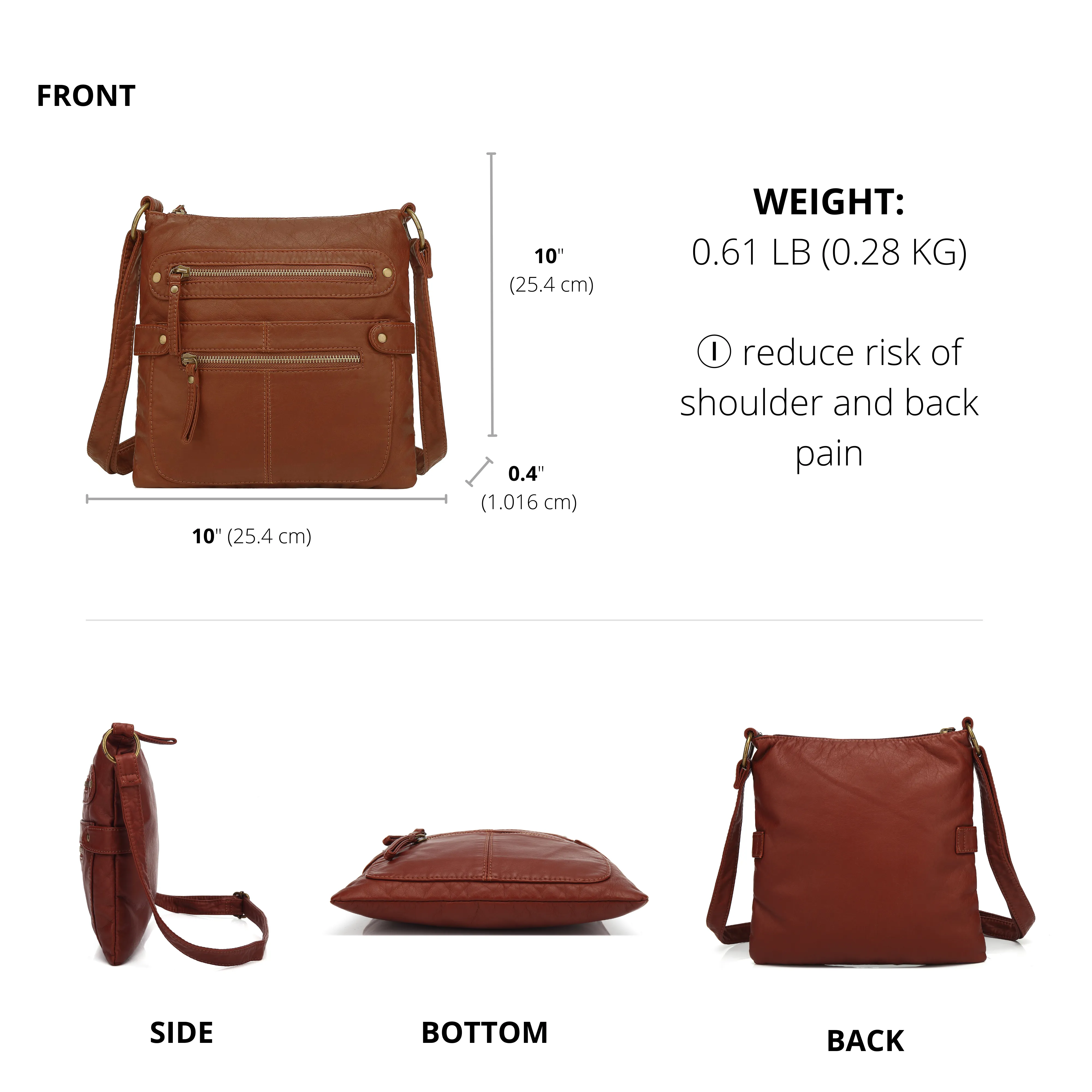 Ultra Soft Crossbody Bag H1820