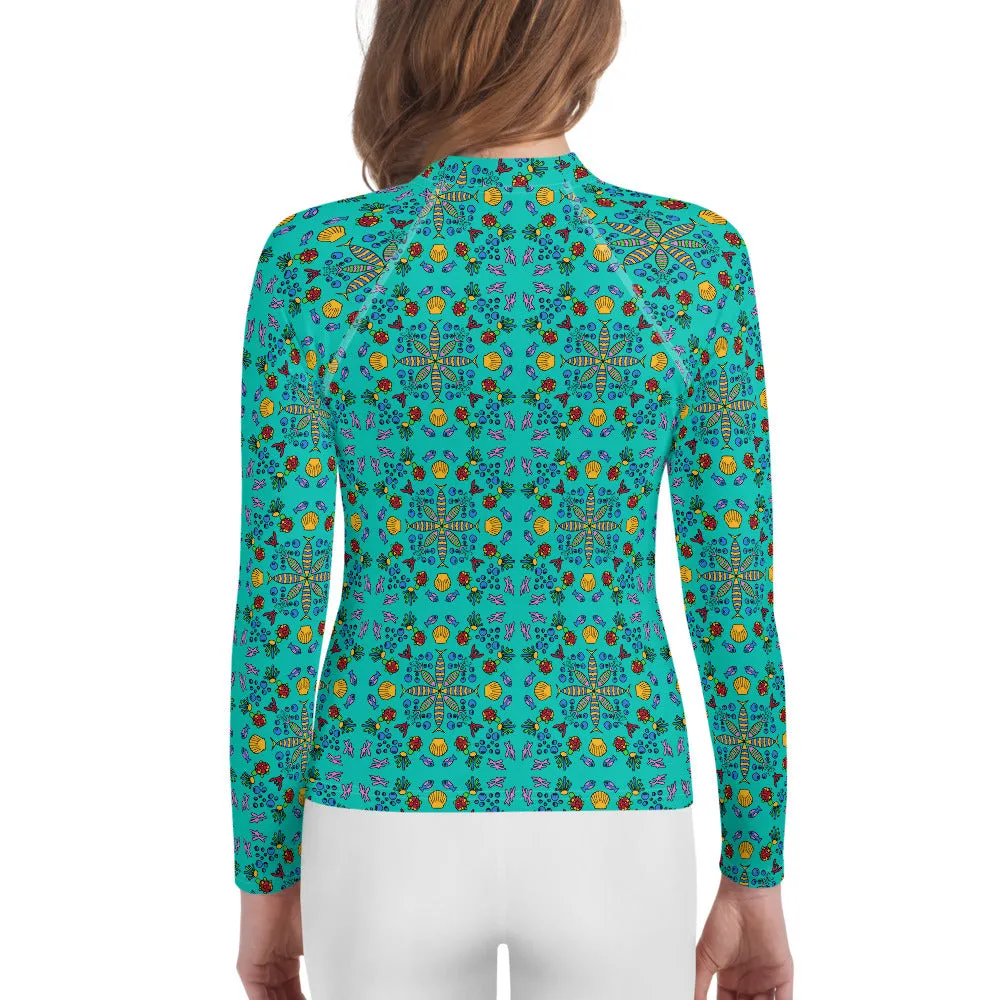Underwater Fun Youth Rash Guard (POD)