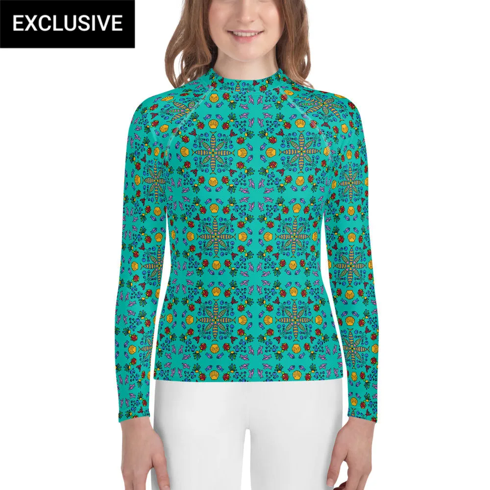 Underwater Fun Youth Rash Guard (POD)